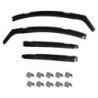 Paravanturi auto dedicate RENAULT Megane 4 2016-prezent Hatchback (4 bucati/set) - plastic acrilic - fumuriu