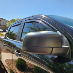 Set paravanturi AUDI A4 B5 1994-2001 Sedan (4 bucati/set) - plastic acrilic - fumuriu