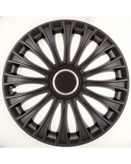 Set  capace roti DINO - culoare negru - 16 inch
