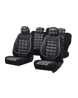 huse scaune auto compatibile SUZUKI Vitara IV 2015-prezent (5 usi) - Culoare: negru + gri